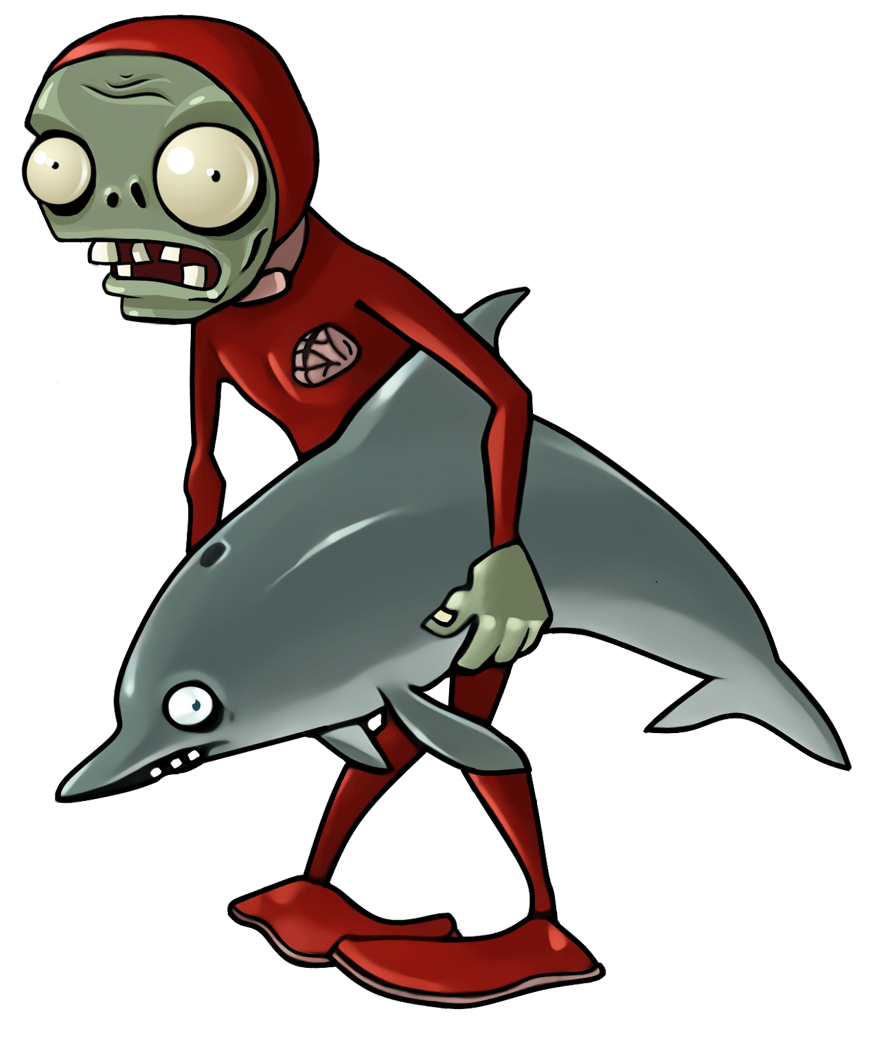 Dolphin Rider Plants vs Zombies HD Dolphin Rider Zombie by KnockoffBandit on DeviantArt