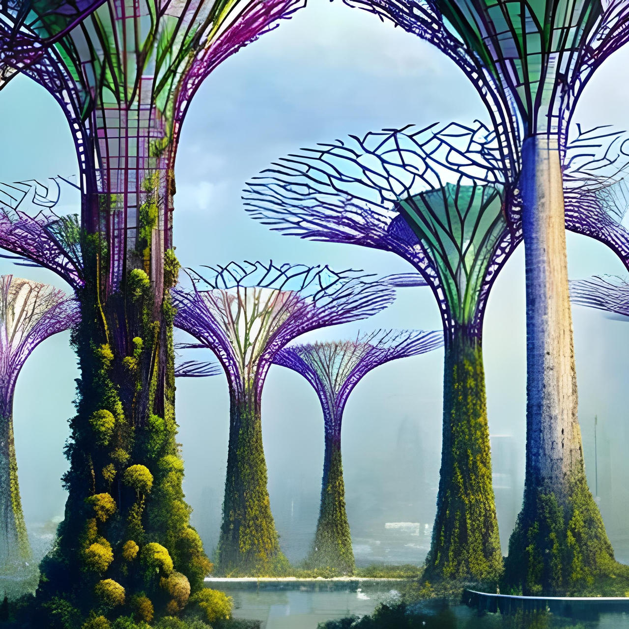 2022-11-30-01 Supertrees by akanay on DeviantArt