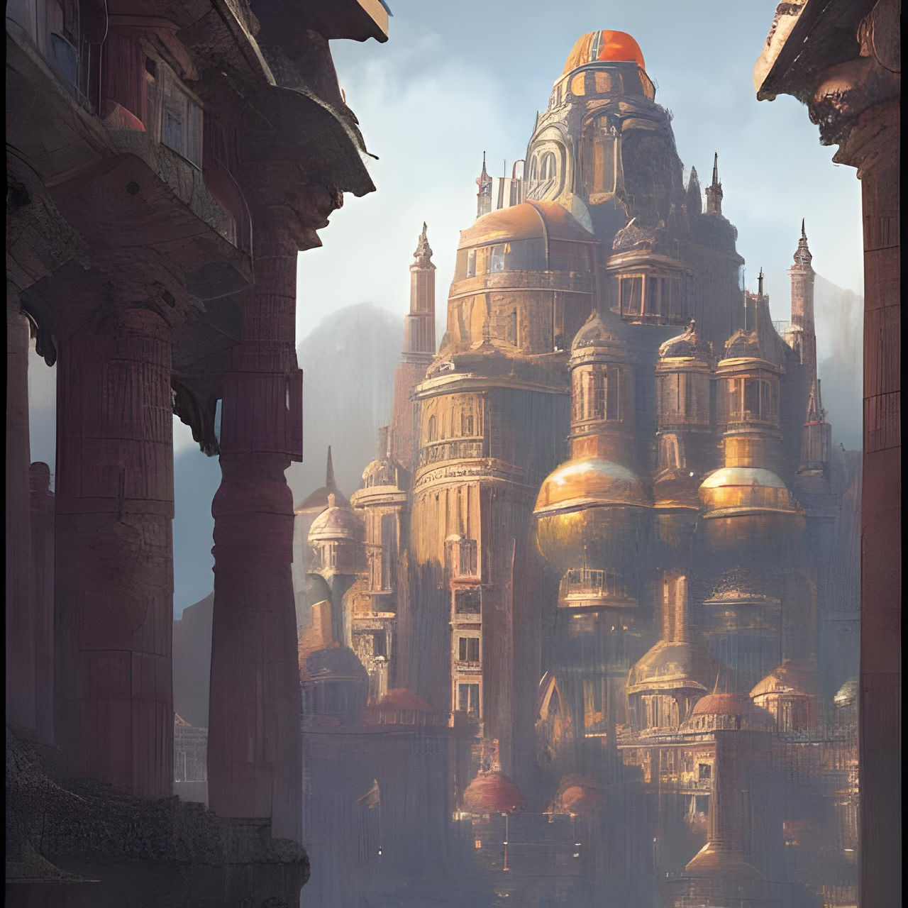 2022-12-10-01 Palace on Planet Mars by akanay on DeviantArt