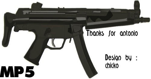 MP5 Vector by Elchicko on DeviantArt
