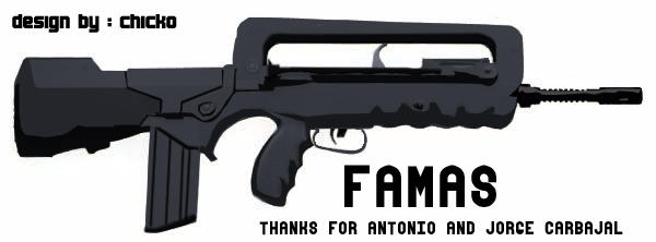 Famas Vector by Elchicko on DeviantArt