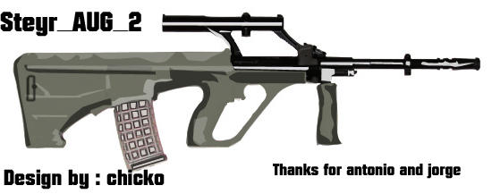 Steyr_Aug_2 by Elchicko on DeviantArt