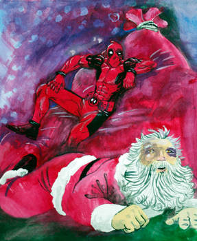 Deadpool PWNS Xmas