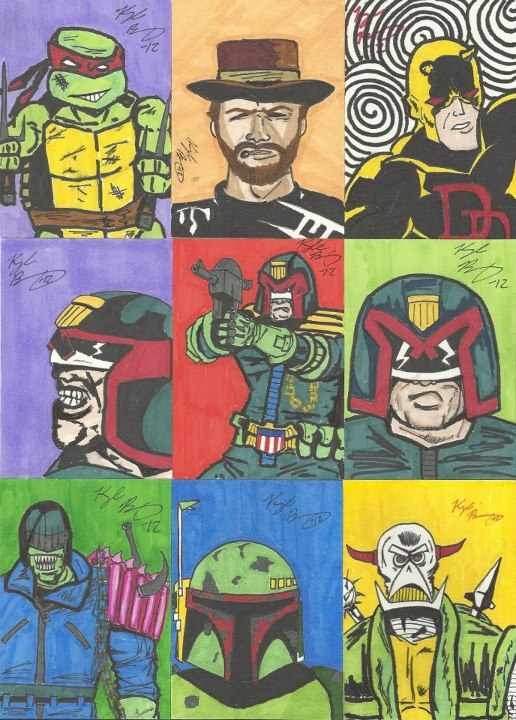 Judge Dredd, Clint Eastwood, Death's Head, Darede