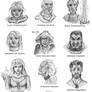 Game of Thrones Character Art