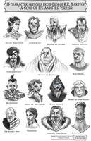 15 Characters from A Song of Ice and Fire Series