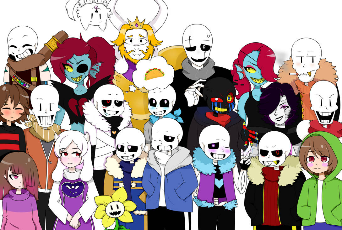 Undertale inverted choices by EstreYuka on DeviantArt