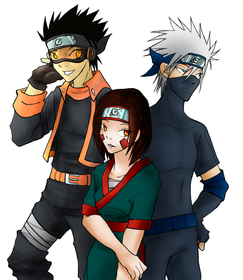 Obito Rin And Kakashi By BlackKetchup On DeviantArt obito-rin-and-kakashi-by-blackketchup-on-deviantart