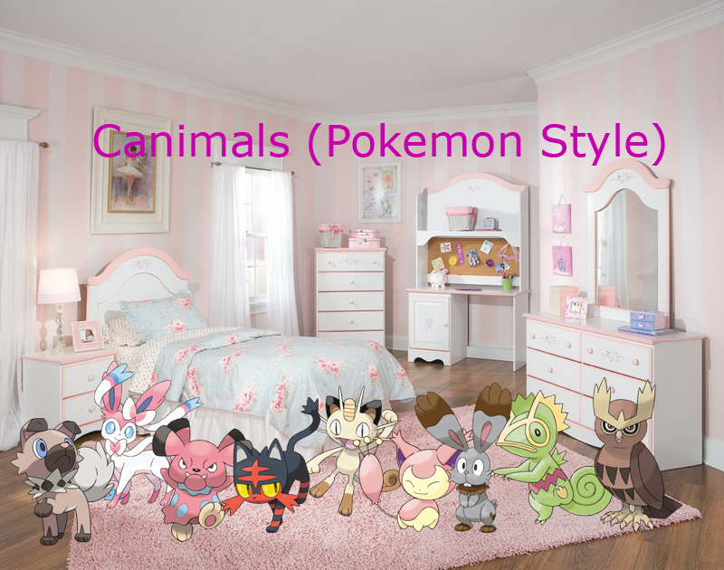 Canimals (Pokemon style) cast