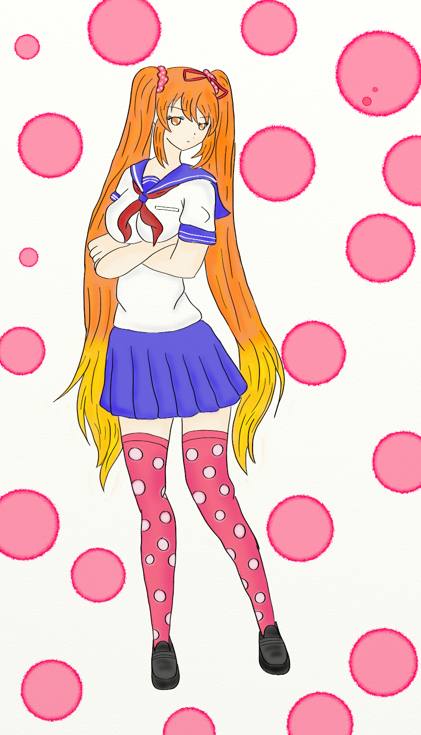 Osana Najimi- Yandere Simulator Fanart by SnickerDoodlezStudio on DeviantArt