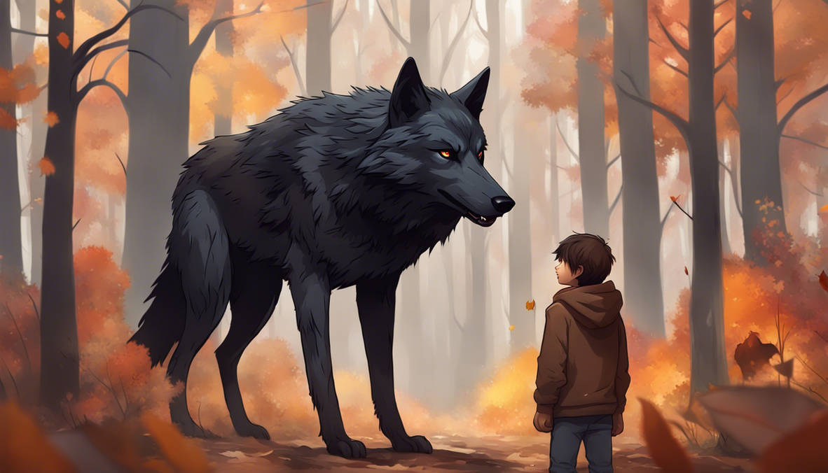 Boy Wolves BOY AND WOLF by RJW222444888999 on DeviantArt