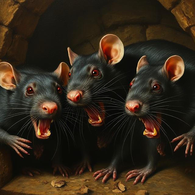 Scariest Rats Scary Rats (2) - Art By RJW by RJW222444888999 on DeviantArt