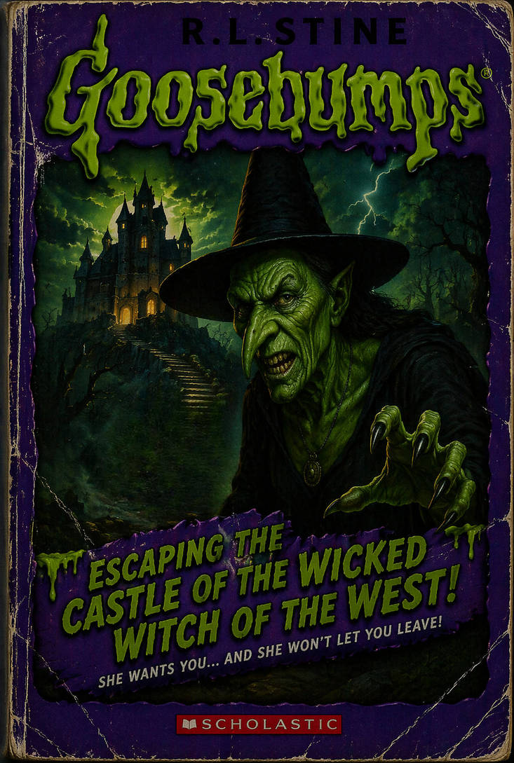 Goosebumps Book Cover (21) - Art By RJW by RJW222444888999 on DeviantArt