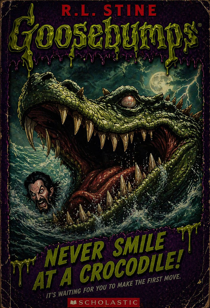 Goosebumps Book Cover (35) - Art By RJW by RJW222444888999 on DeviantArt