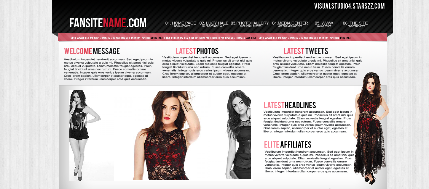 Lucy Hale premade