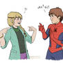 Spider-Hiccup and Gwenstrid