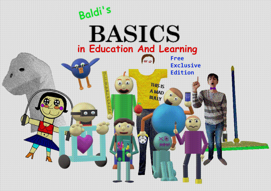 Baldis basics edition. Балдис бейсикс. Baldi s Basics. Игра Baldi's Basics. Baldi Basics Education and Learning.