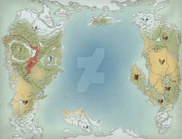 Ice Age World Map