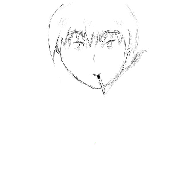 Sad Anime Boy Smoking By Djbmans On Deviantart
