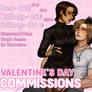 [CLOSED] V-day SALE on COUPLE COMMISSIONS