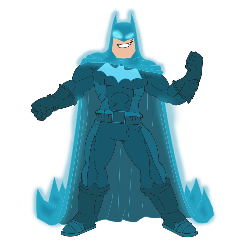 Super Saiyan Blue Batman by dead82 on DeviantArt