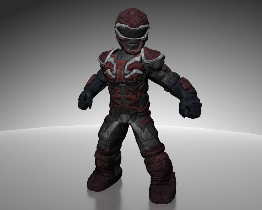 New Era Mighty Morphin Red Power Ranger by dead82 on DeviantArt