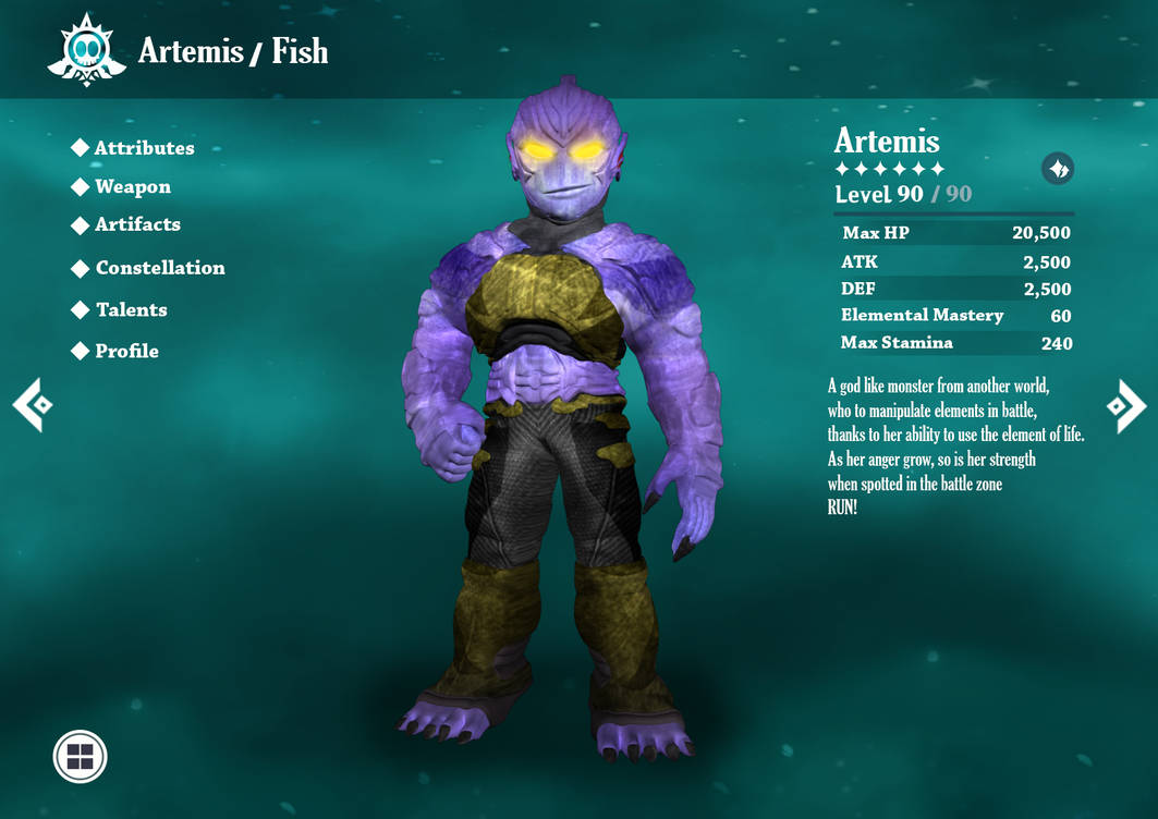 Genshin Impact? More like GenFish Impact! by dead82 on DeviantArt