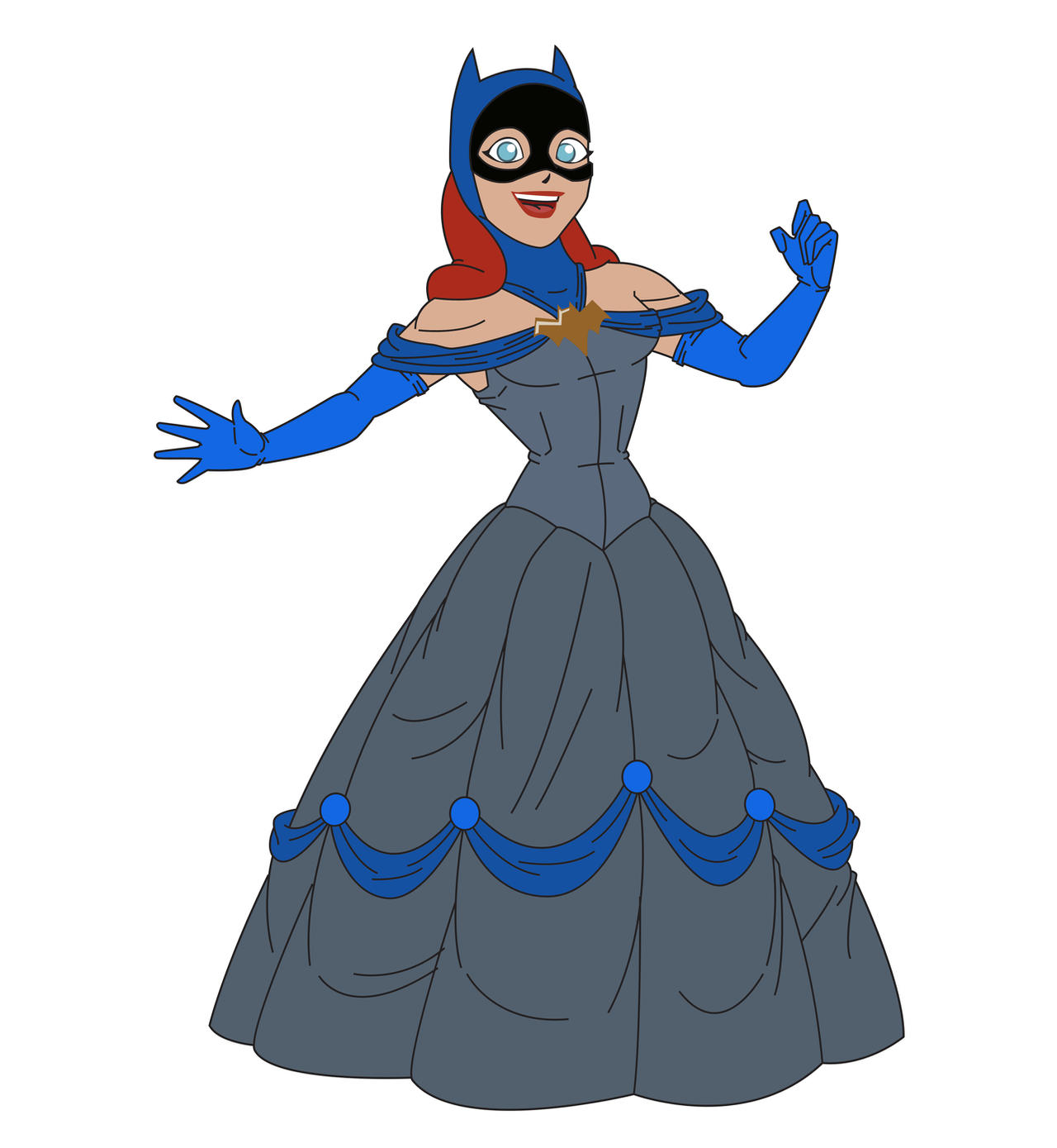 Beauty and The Beast Bat Princess Barbara Gordon by dead82 on DeviantArt