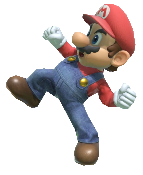 Super Mario preparing to stomp by TransparentJiggly64 on DeviantArt