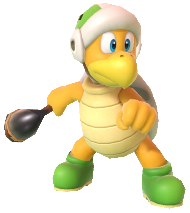 Hammer Bro Standing by TransparentJiggly64 on DeviantArt