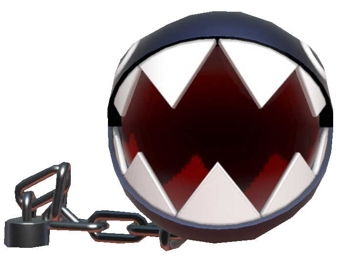 Regular Chain Chomp Looking at You by TransparentJiggly64 on DeviantArt