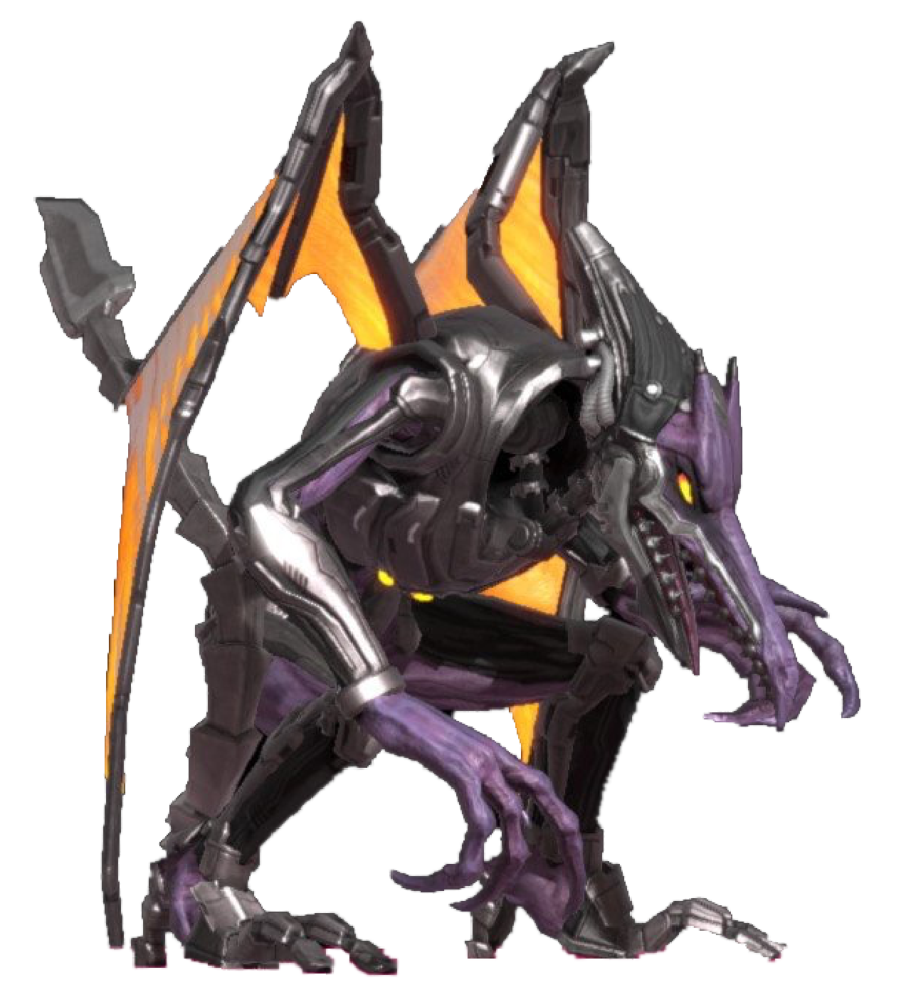 Meta Ridley Standing by TransparentJiggly64 on DeviantArt