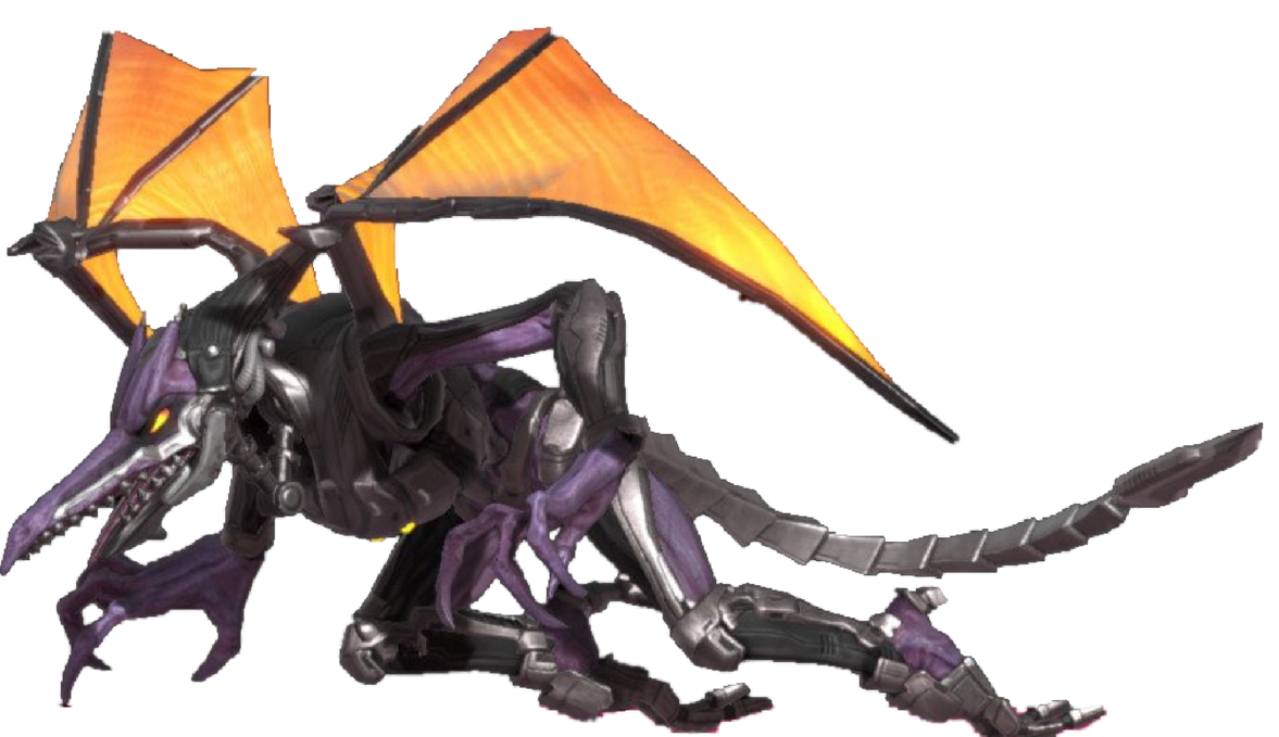 Meta Ridley flying forward by TransparentJiggly64 on DeviantArt