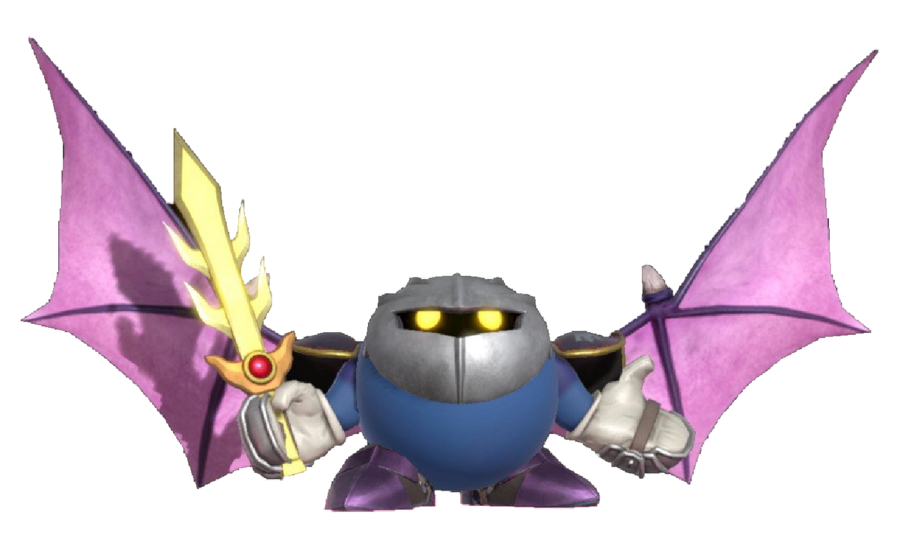 Meta Knight Preparing his Wings by TransparentJiggly64 on DeviantArt