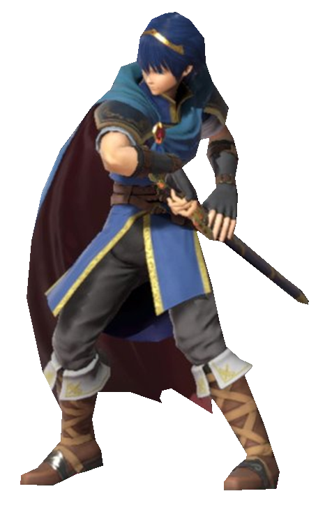 Prince Marth preparing to Strike by TransparentJiggly64 on DeviantArt