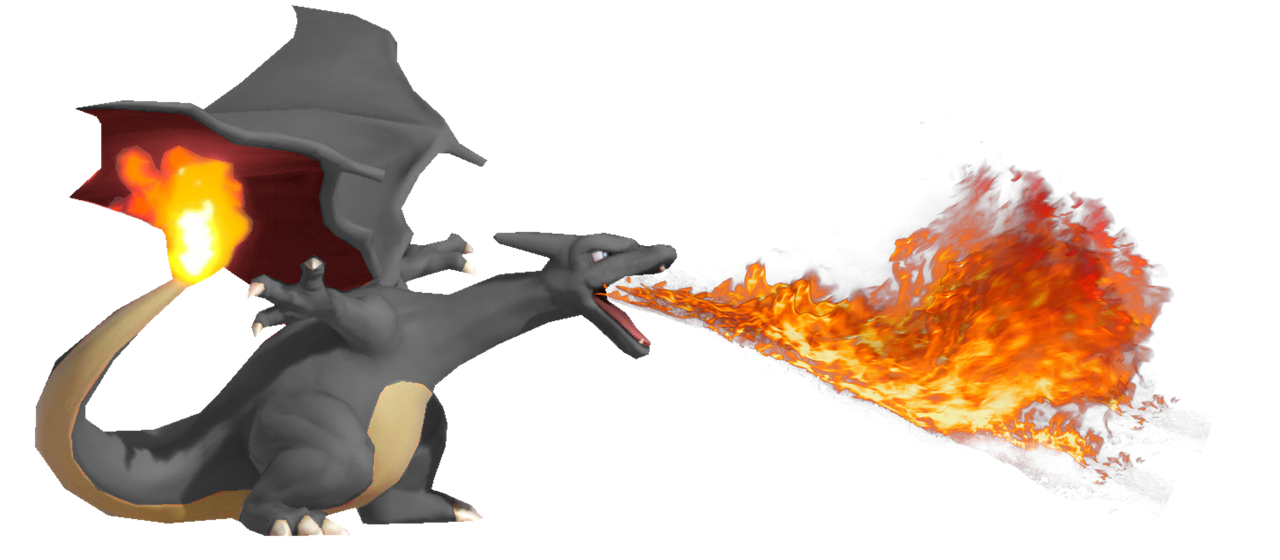 Firework Reverse Charizard Shiny Charizard Using Flamethrower by TransparentJiggly64 on DeviantArt