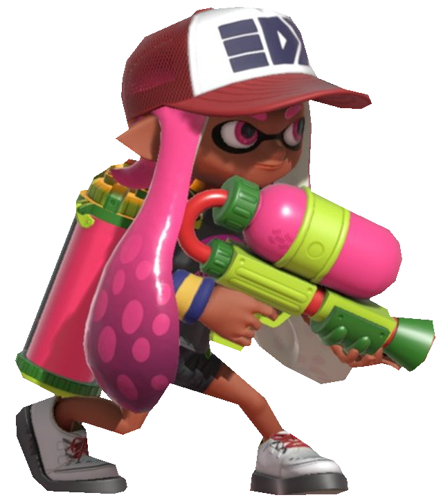 Pink Inkling Stock Icon S1 Pink Inkling Girl Standing by TransparentJiggly64 on DeviantArt