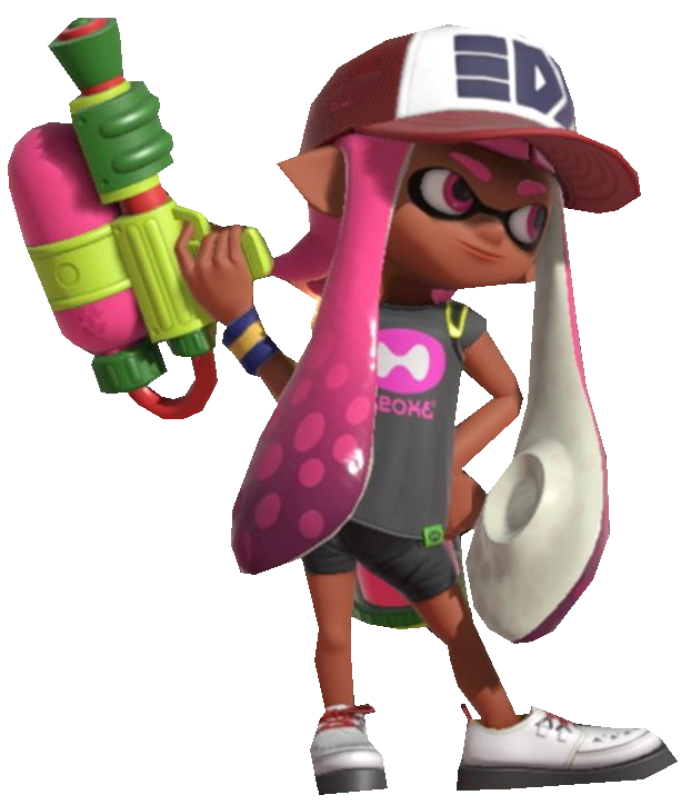 Pink Inkling Stock Icon S1 Pink Inkling Girl Posing by TransparentJiggly64 on DeviantArt