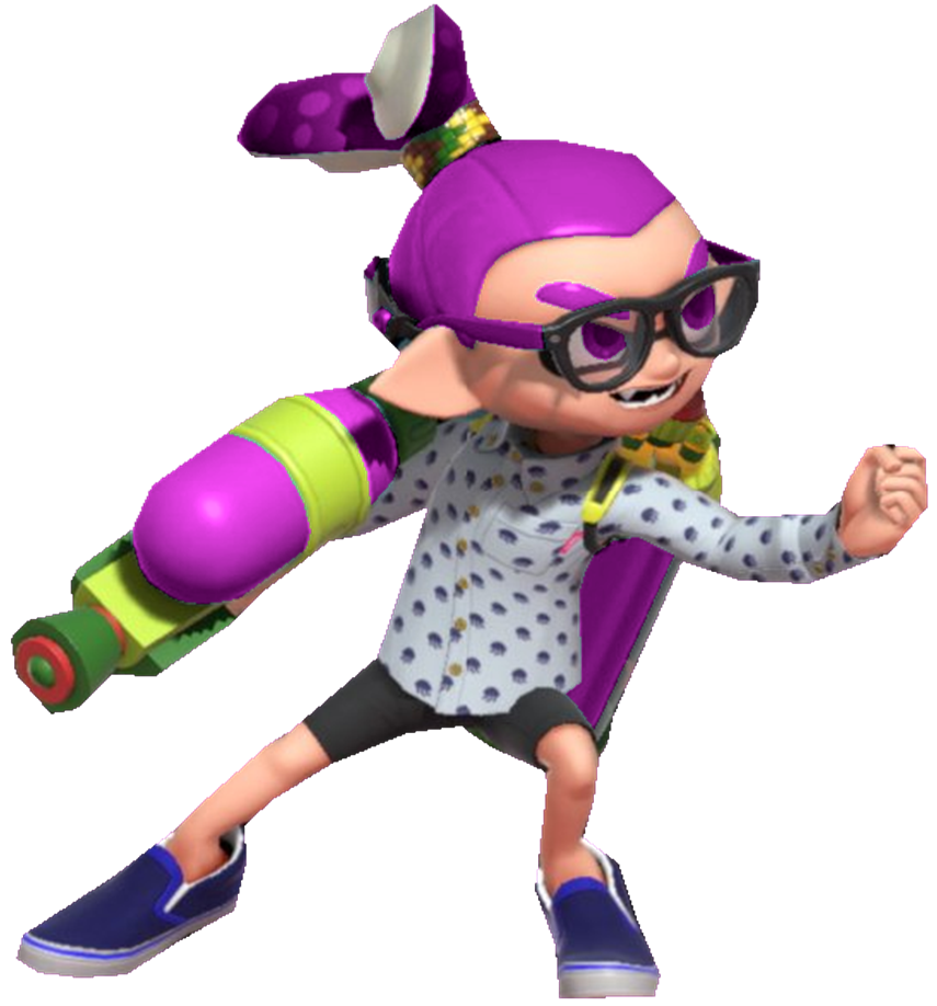 S1 Purple Inkling Boy clenching his fist by TransparentJiggly64 on ...
