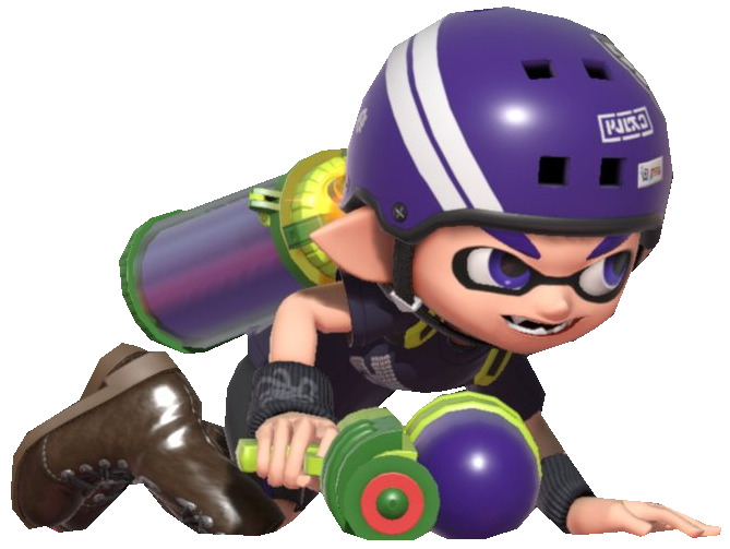 Indigo Inkling Boy crawling by TransparentJiggly64 on DeviantArt