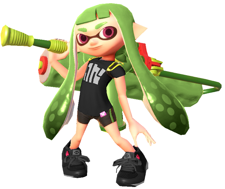 Splatoon Green Inkling