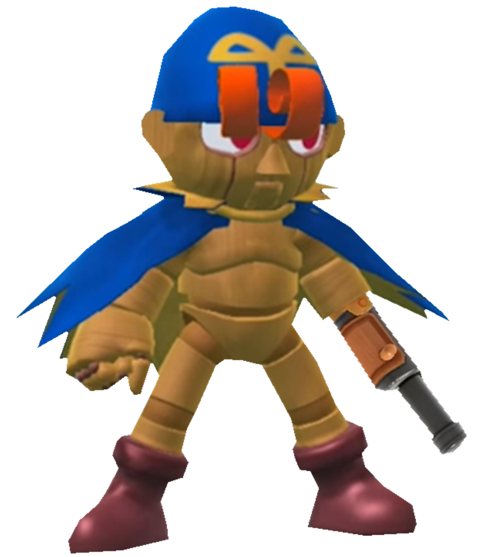 Geno standing (With Cannon) by TransparentJiggly64 on DeviantArt