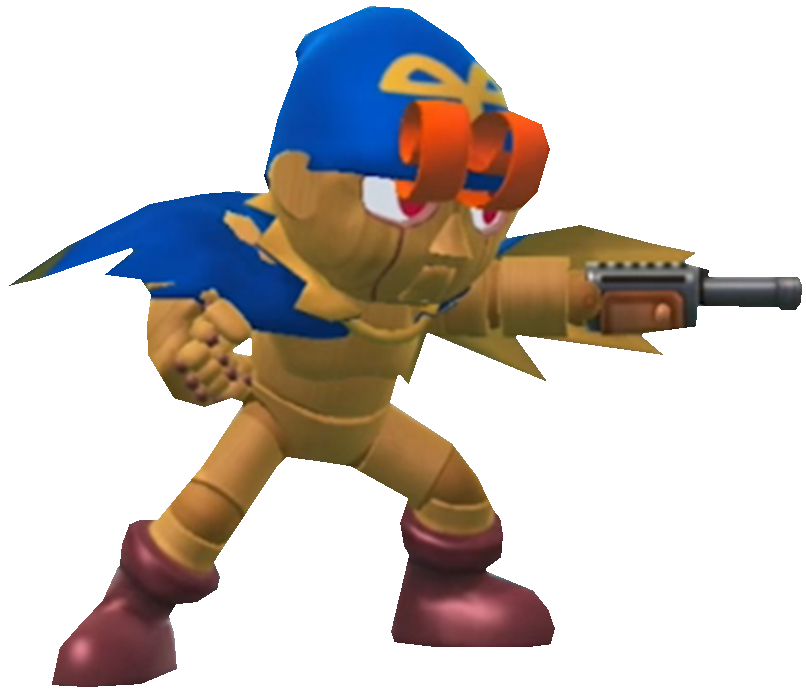 Geno Aiming his cannon by TransparentJiggly64 on DeviantArt