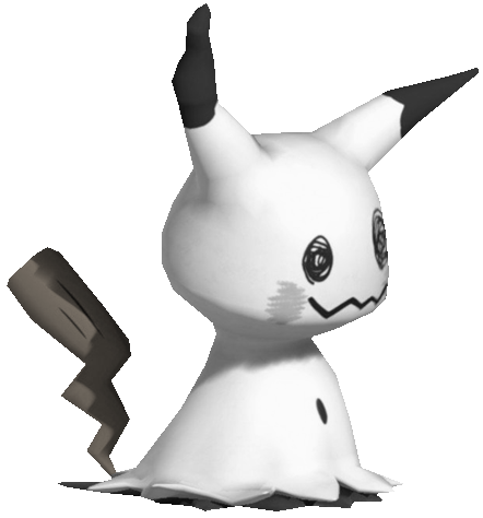 Shiny Mimikyu Standing by TransparentJiggly64 on DeviantArt