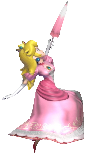 Princess Peach Jumping With Her Umbrella By TransparentJiggly64 On princess-peach-jumping-with-her-umbrella-by-transparentjiggly64-on