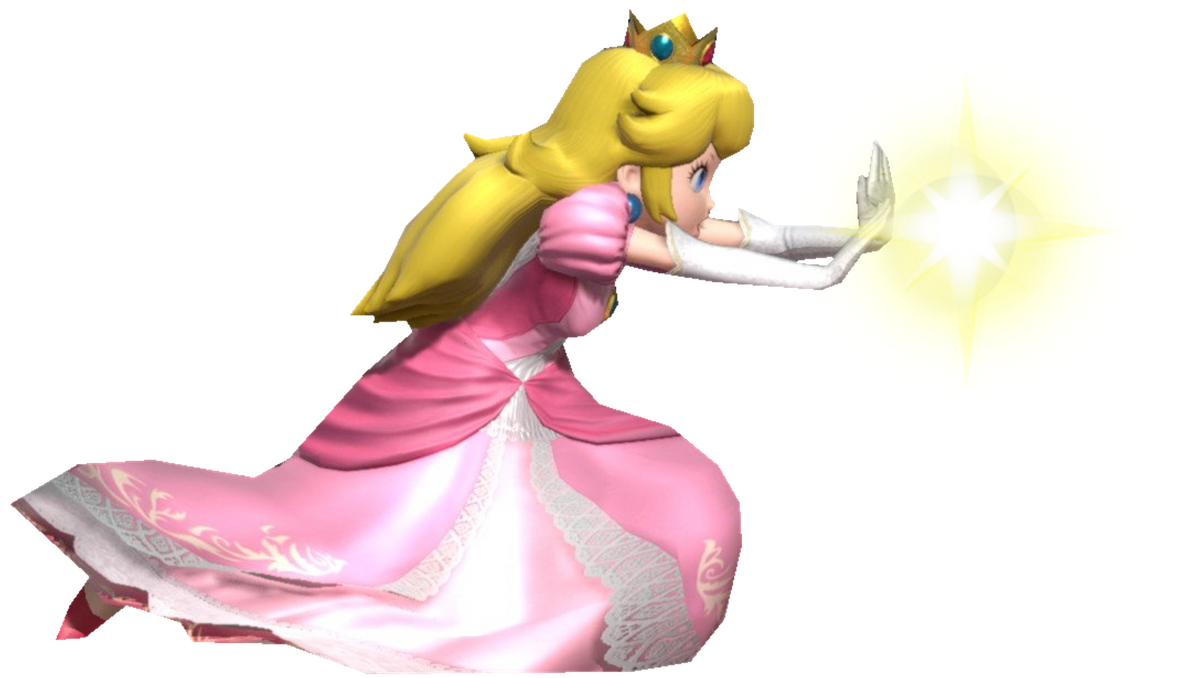 Princess Peach using Magic by TransparentJiggly64 on DeviantArt