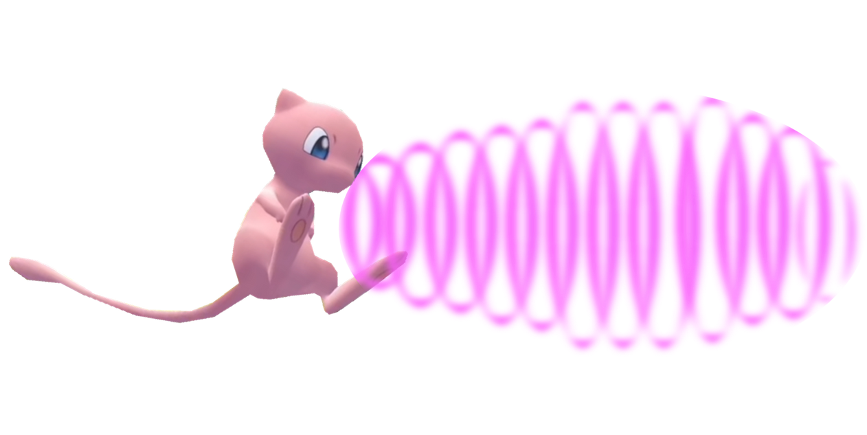 Mew Using Reflect Mew Using Psywave by TransparentJiggly64 on DeviantArt