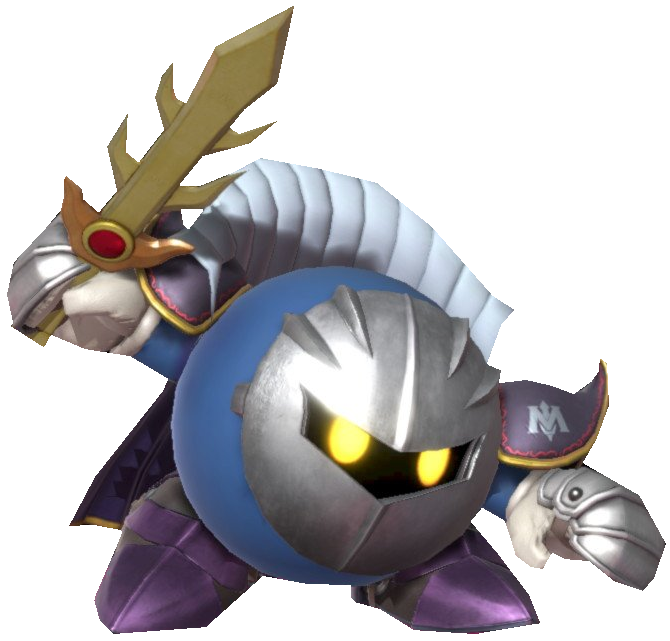 Meta Knight preparing to strike by TransparentJiggly64 on DeviantArt