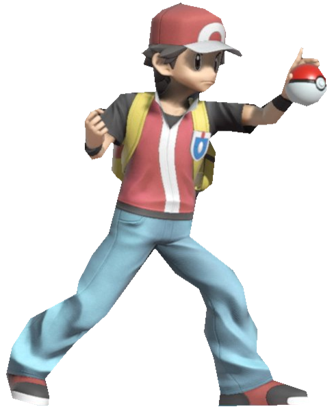 Pokemon Trainer Skin - Skin De Red Pokemon - 317x453 PNG Download