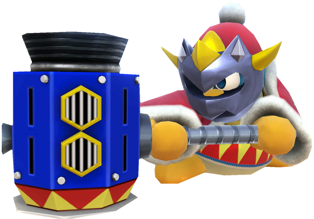 Dedede Turn Masked Dedede striking the Ground by TransparentJiggly64 on DeviantArt